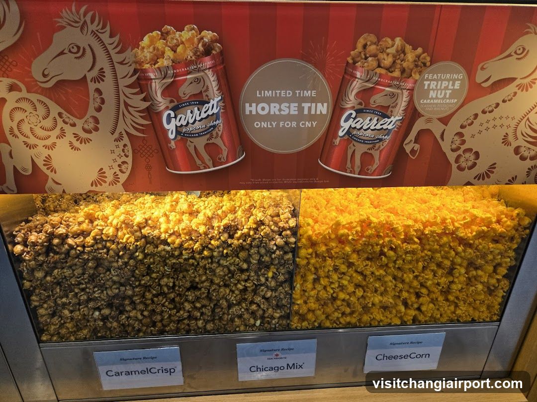 Garrett Popcorn Shops® - Changi Airport T1