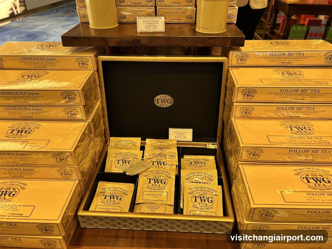 TWG Tea Display
