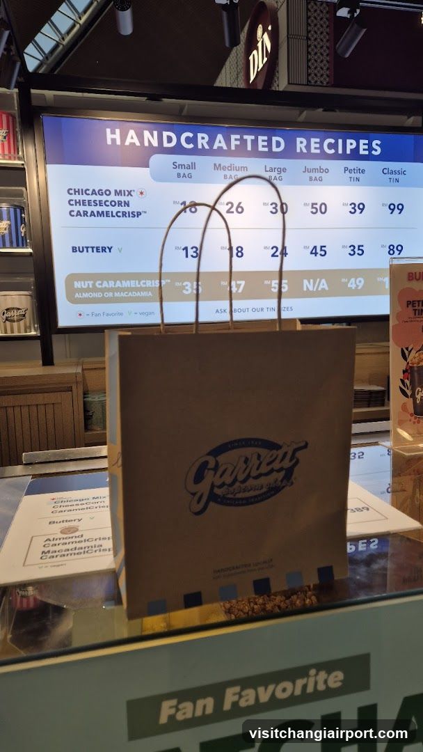 Garrett Popcorn Shops® - Changi Airport T1