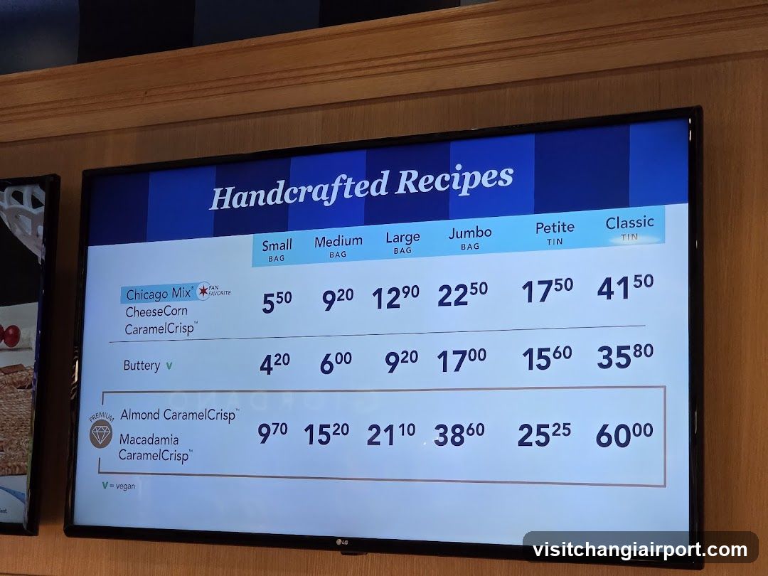Garrett Popcorn Shops® - Changi Airport T1