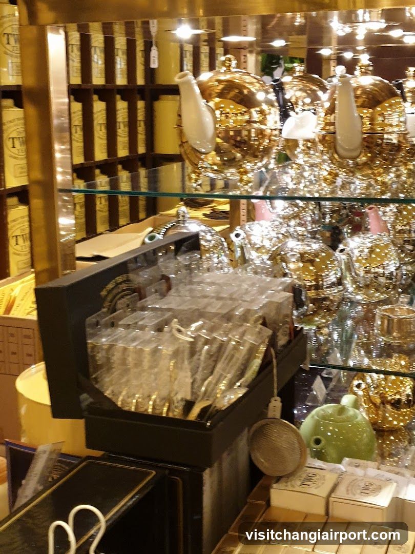Tea Shop Interior Display