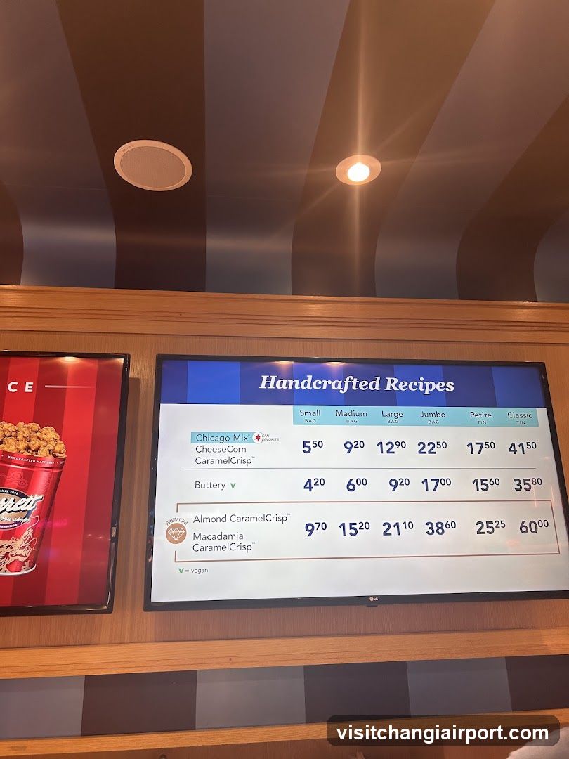 Handcrafted Recipes Menu Board
