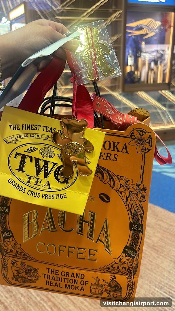 Bacha Coffee and TWG Tea Gift Bag