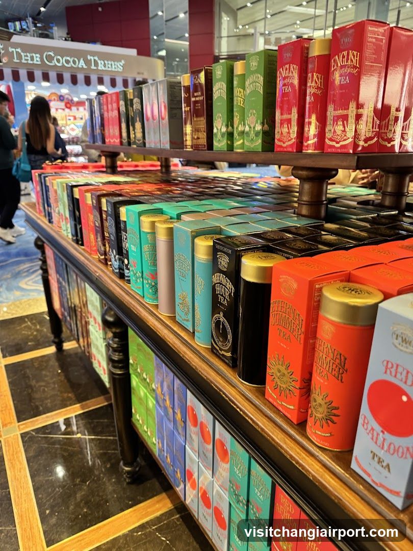 Tea Shop Interior Display