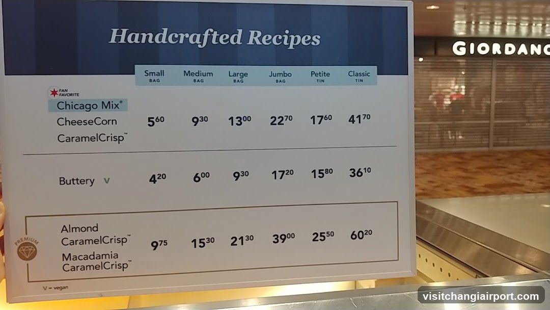 Handcrafted Recipes Menu Board