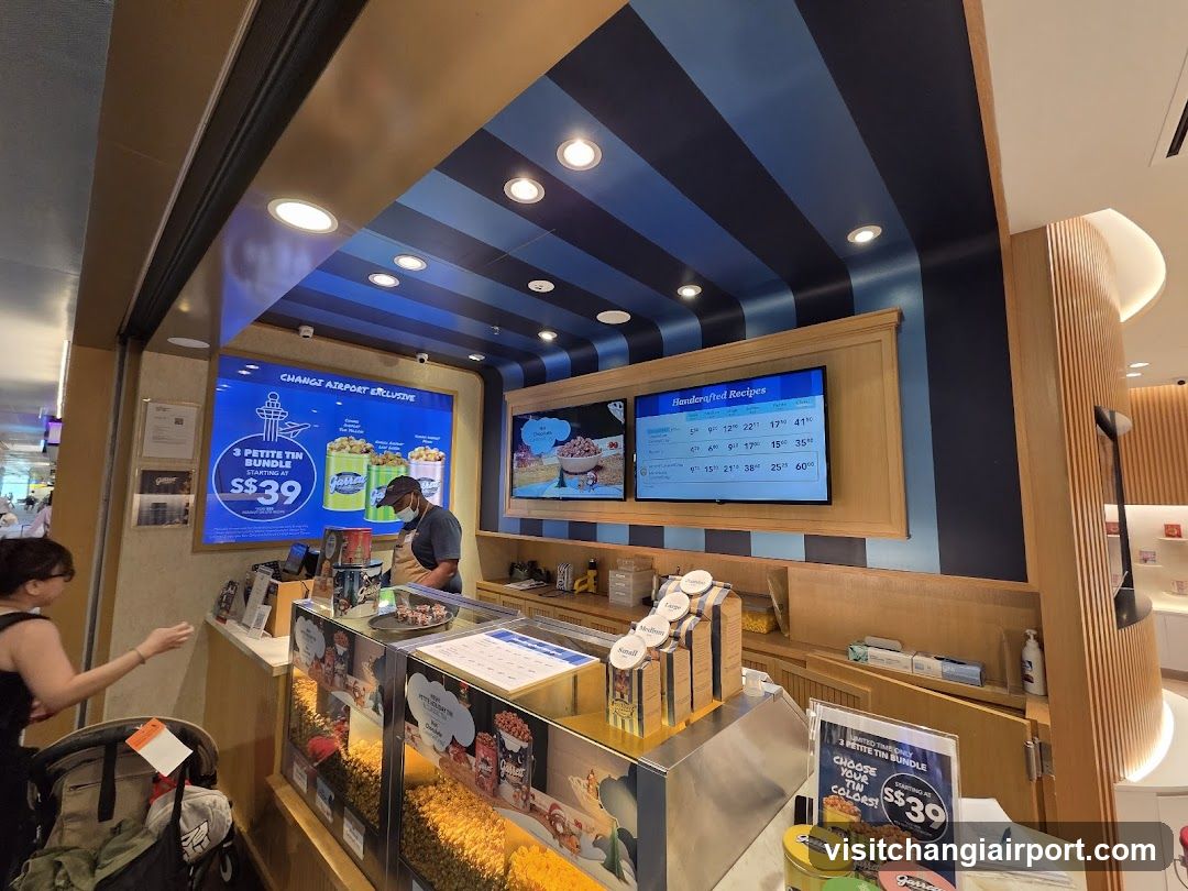 Airport Snack Shop Interior