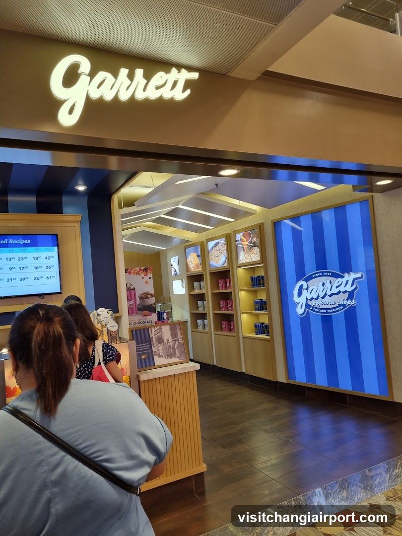 Garrett's Ice Cream Shop Interior View