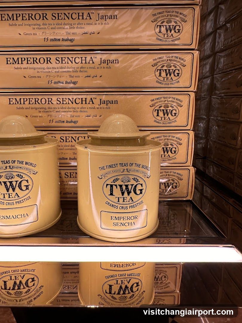 TWG Tea Display