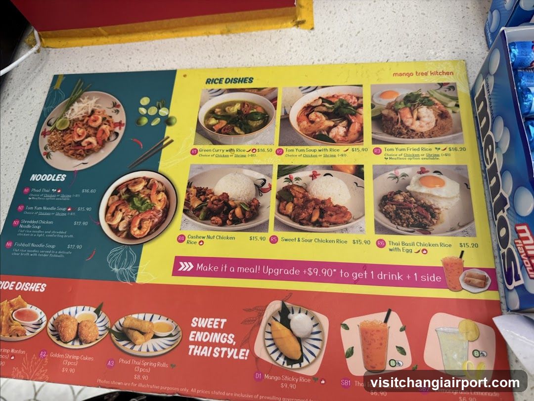 Thai Restaurant Menu