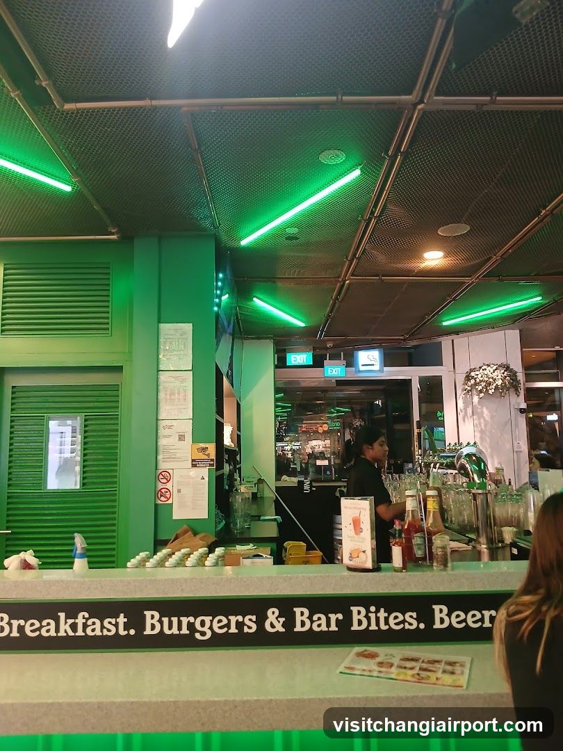 Food Service Counter Interior