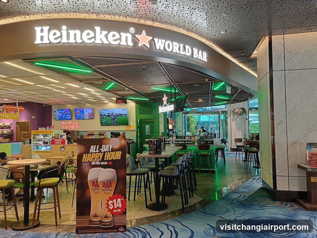 Heineken World Bar Interior
