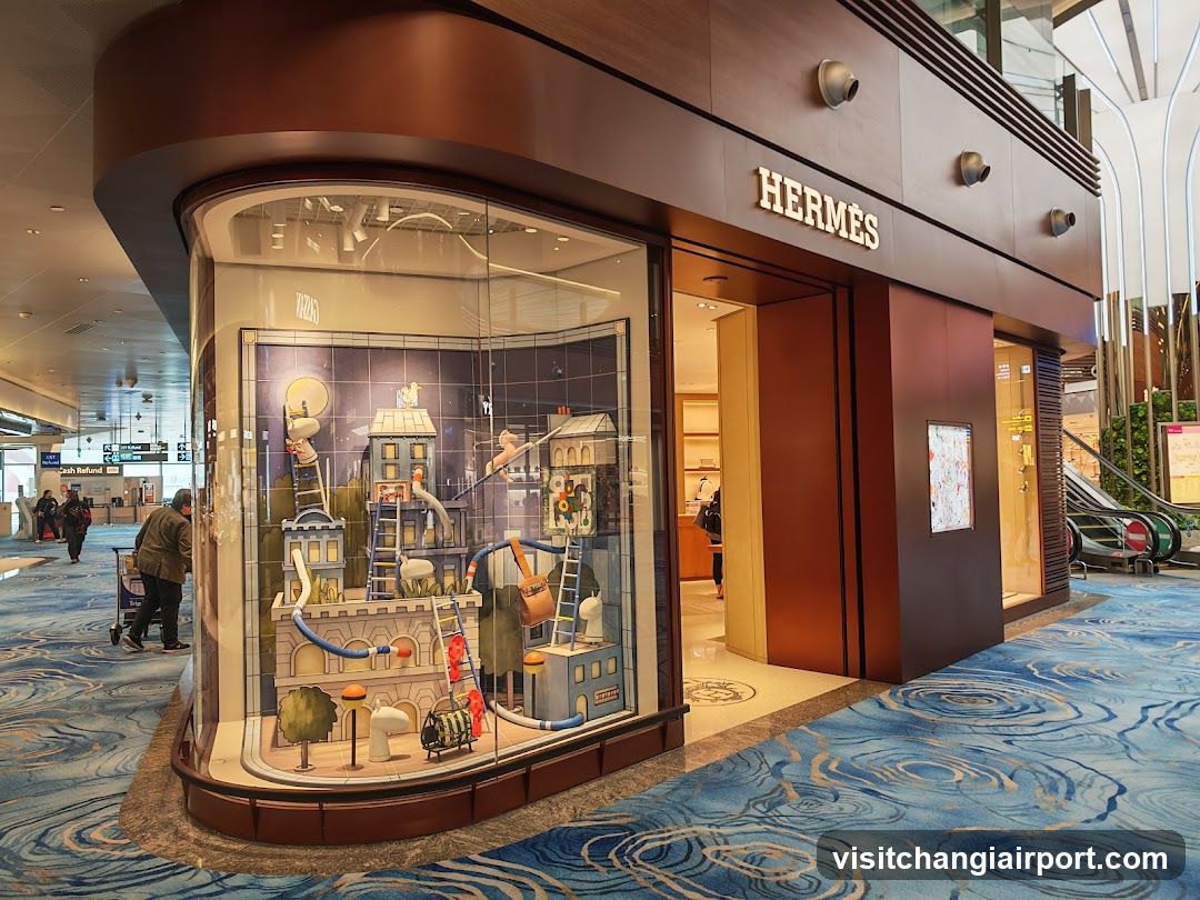 Hermès Singapore Changi Airport T2