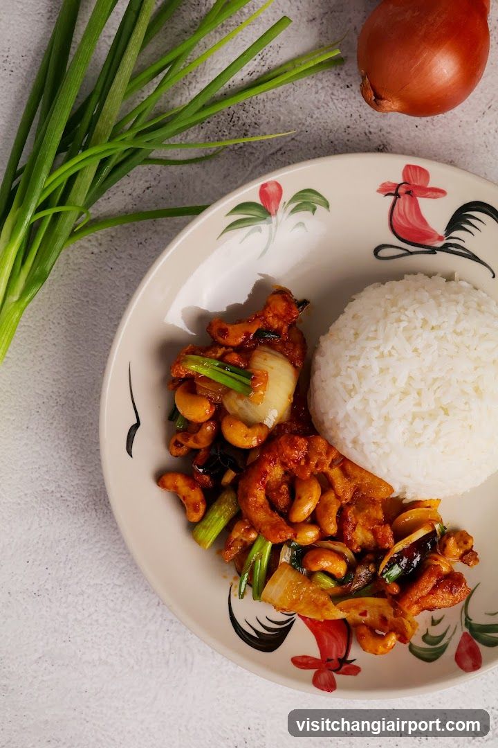 Cashew Chicken with Rice