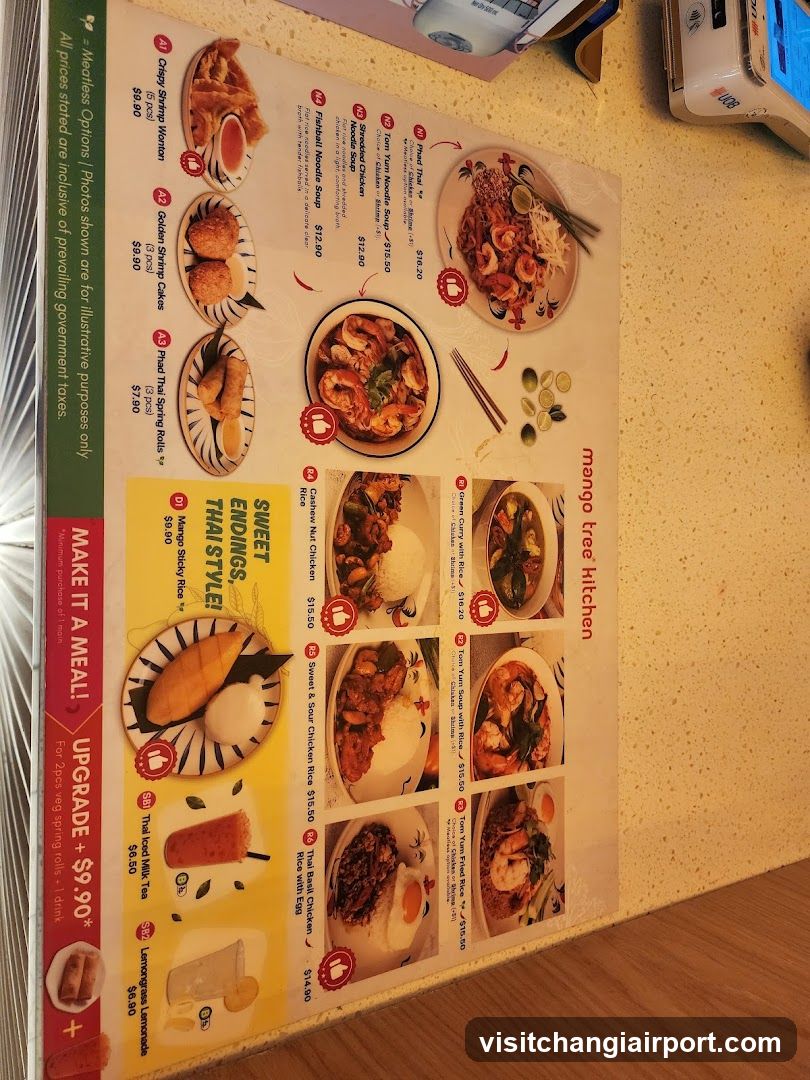 Mango Tree Kitchen Menu