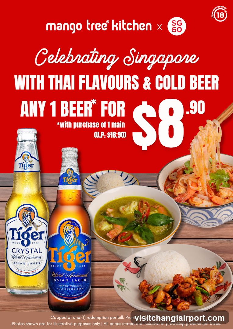 Mango Tree Kitchen x SG60 Promotion
