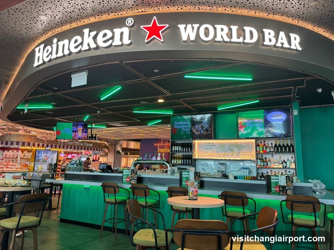 Heineken World Bar Interior