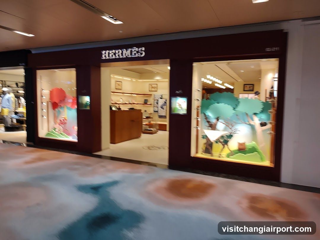 Hermès Singapore Changi Airport T2