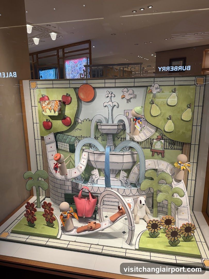 Burberry Window Display