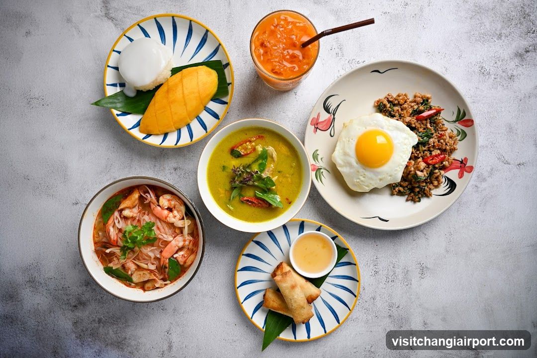 Thai Food Spread