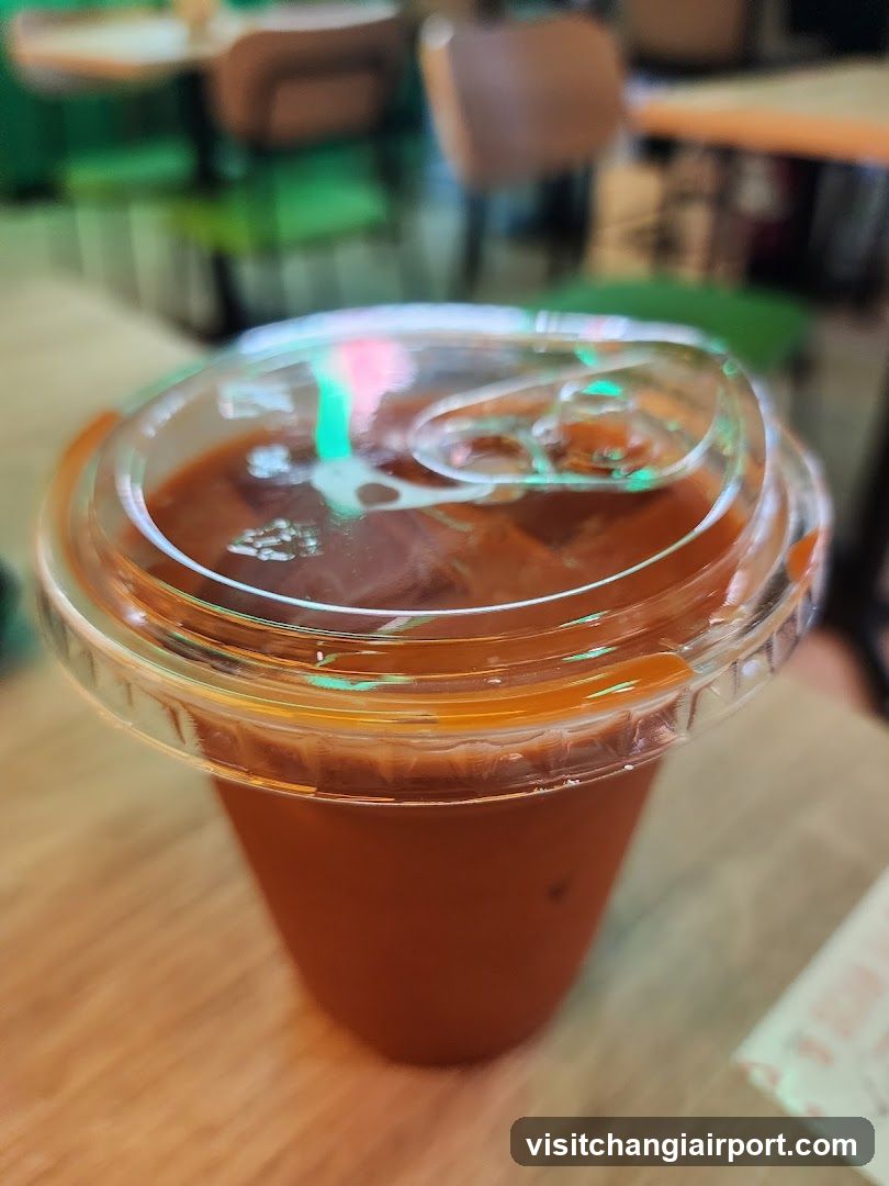 Iced Coffee in Cup