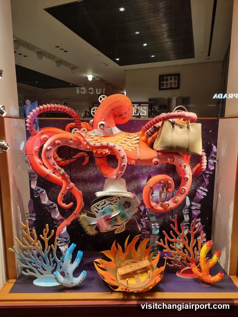 Octopus Window Display