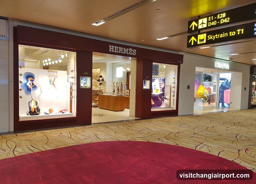 Hermès Singapore Changi Airport T2