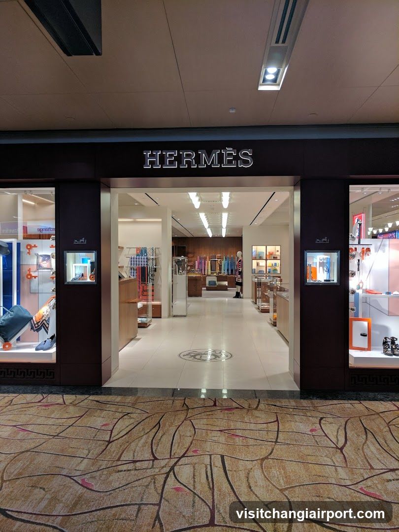Hermès Singapore Changi Airport T2