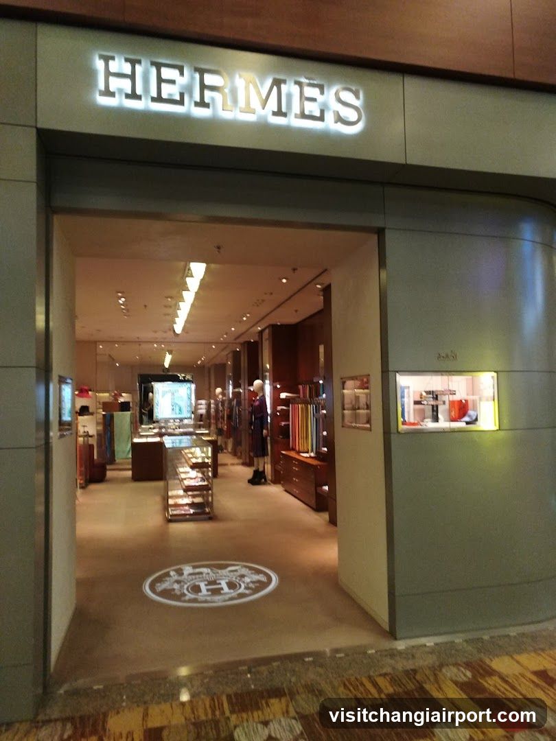 Hermès Singapore Changi Airport T2