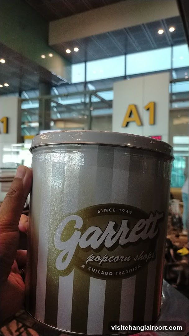 Garrett Popcorn Shop Tin