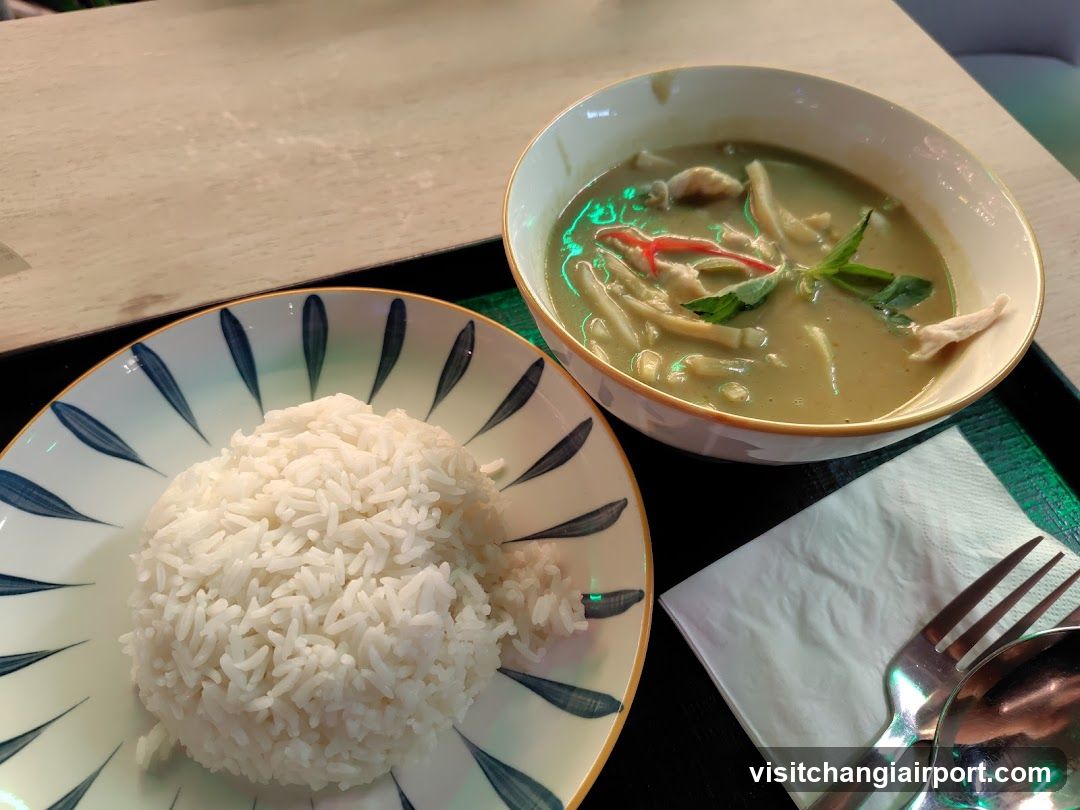 Thai Green Curry with Rice