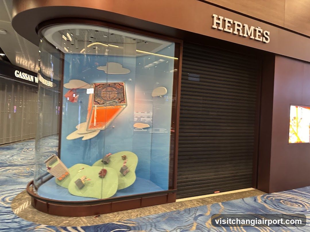 Hermes Storefront Display