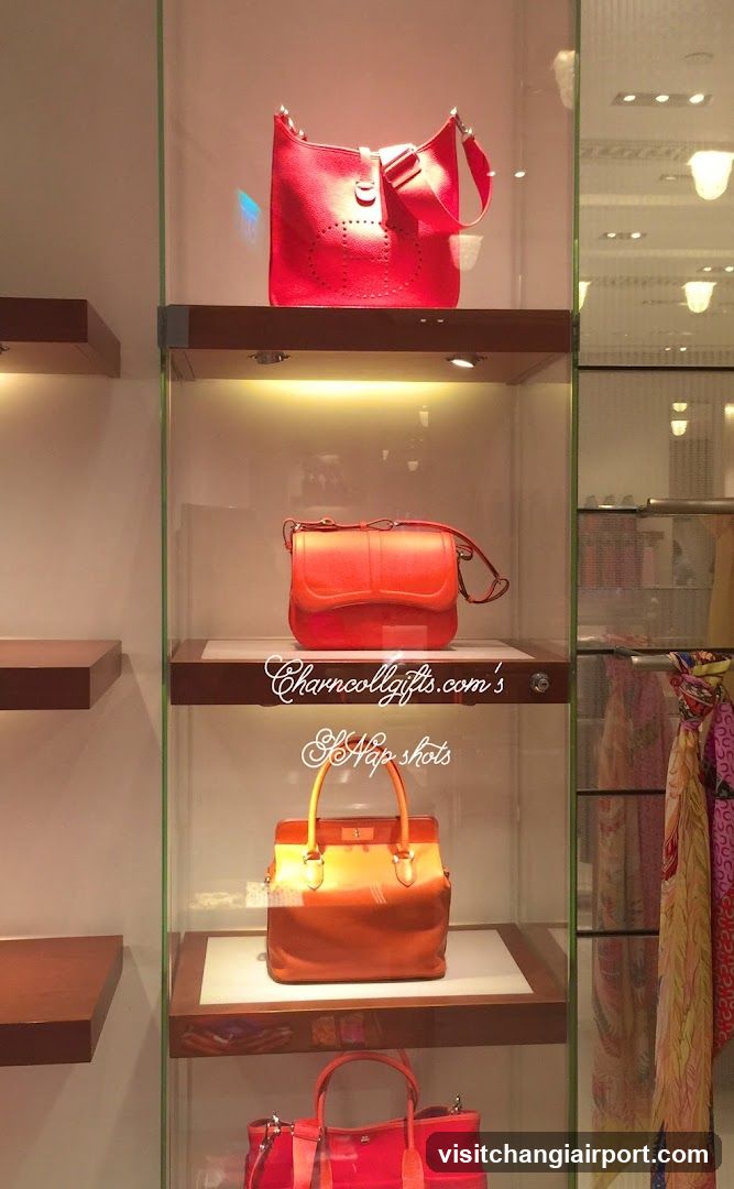 Hermes Handbag Display
