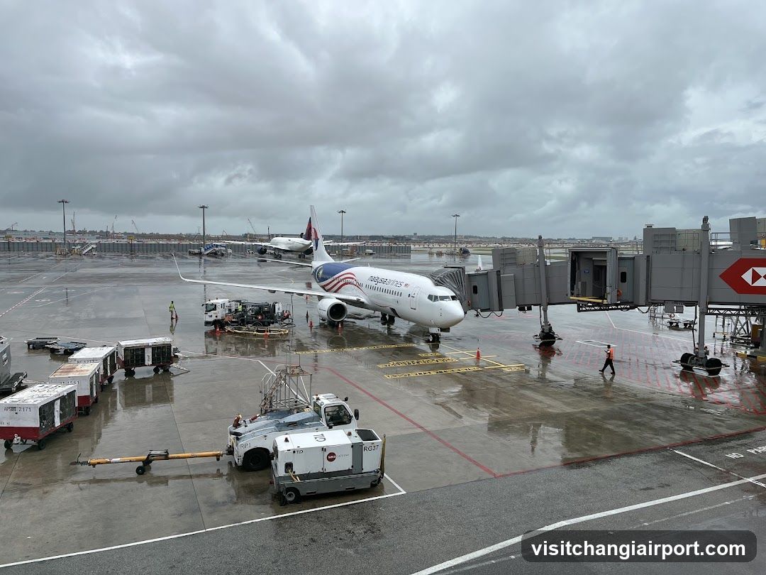 Airport Tarmac Scene