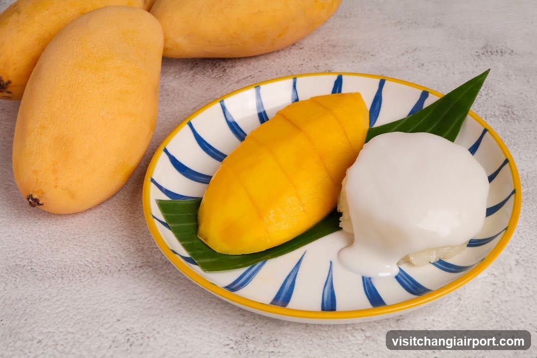 Mango Sticky Rice Dish
