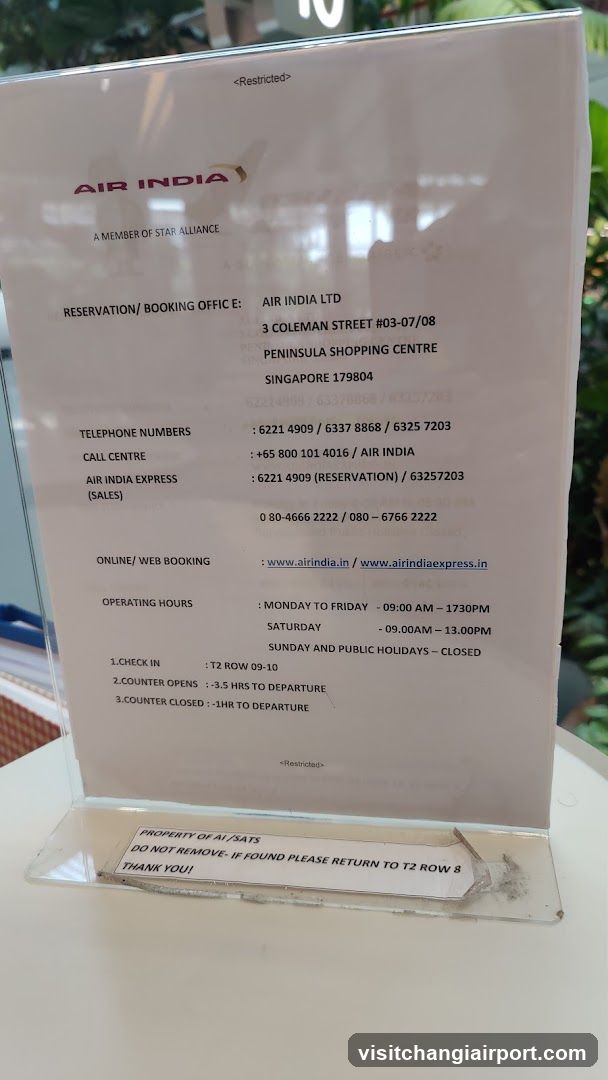 Air India Singapore Office