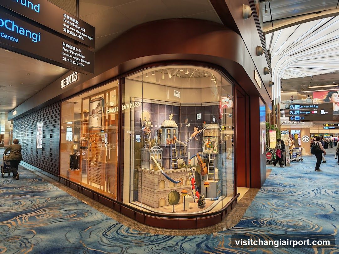 Hermes Storefront Display