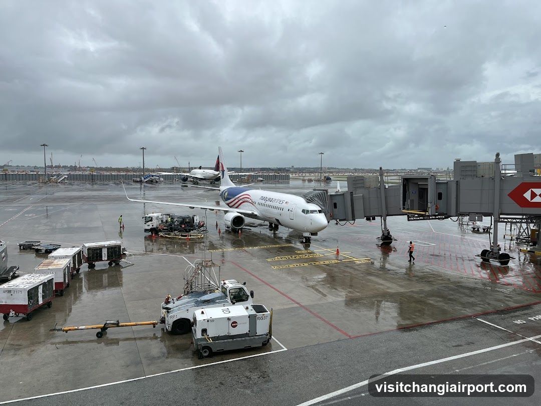 Airport Tarmac Scene