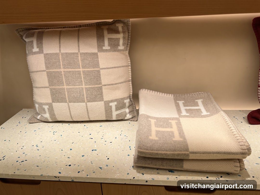 Hermès Home Textiles Display