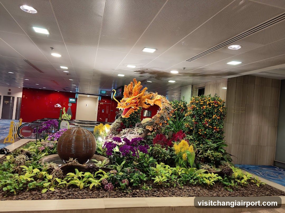 Dragon Flower Display