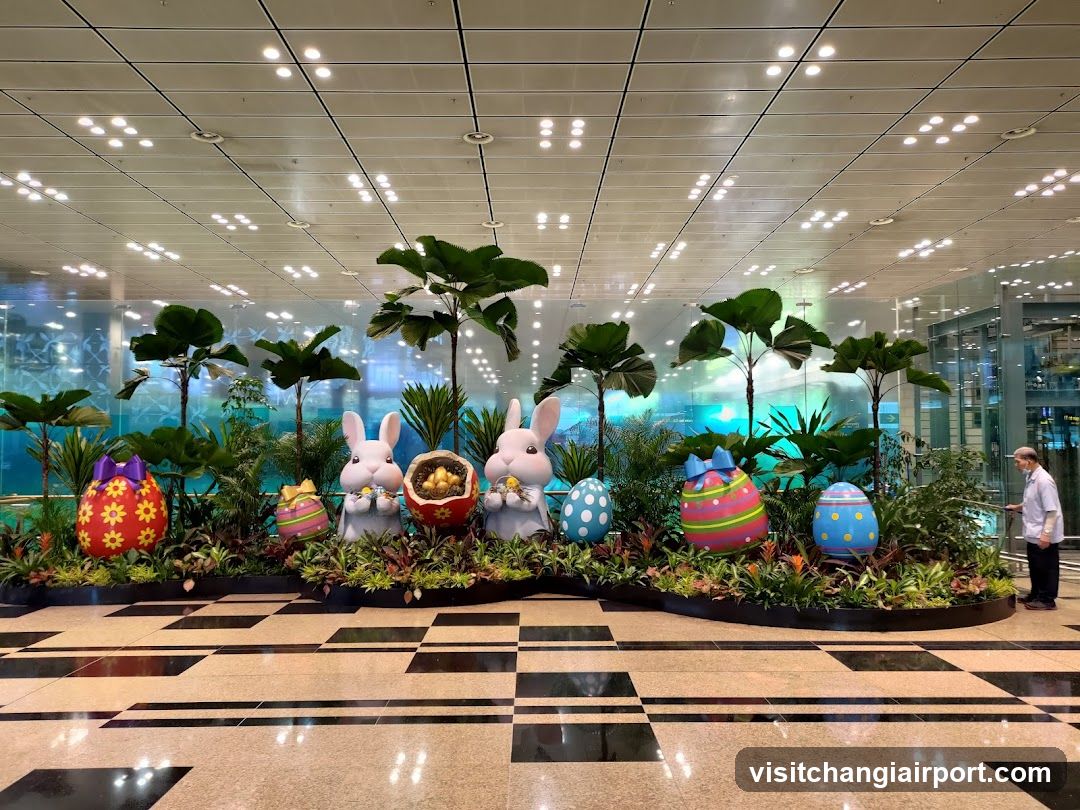 Easter Bunny Display