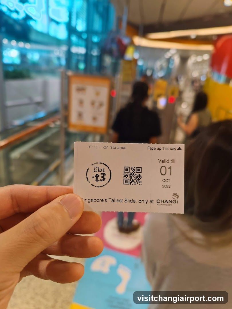 Ticket at Changi Airport
