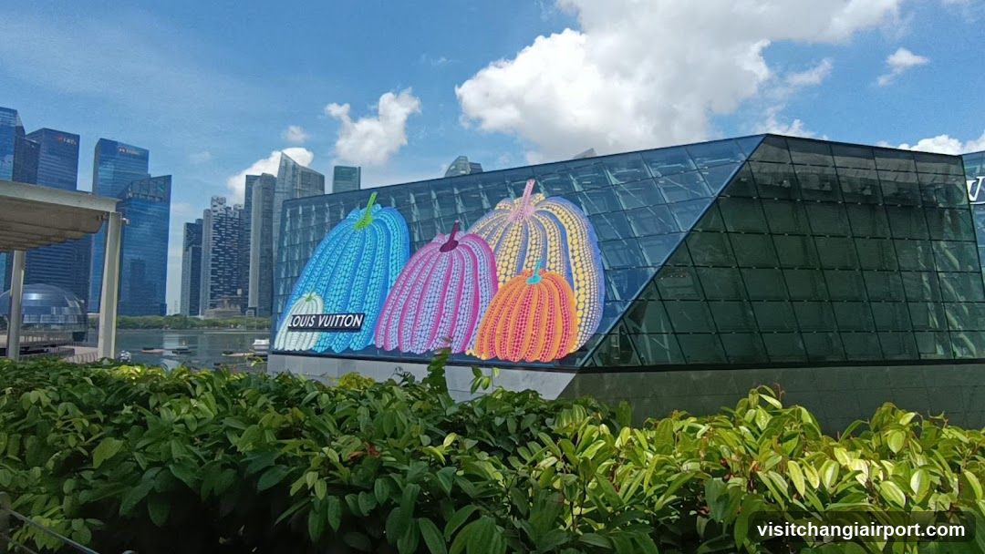 Louis Vuitton Pumpkin Art Installation