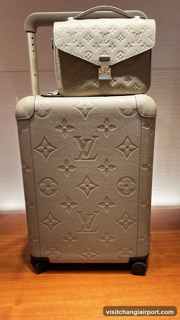 Luxury Suitcase and Handbag Display