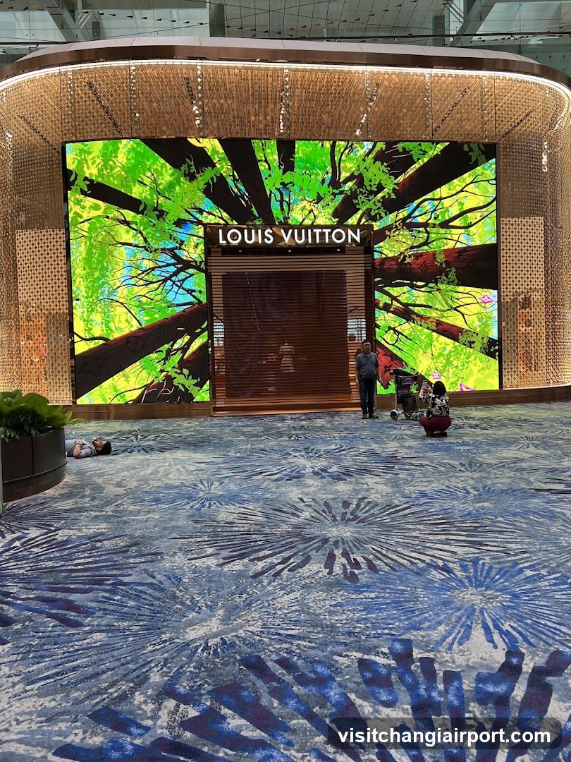 Louis Vuitton Singapore Changi Airport T3