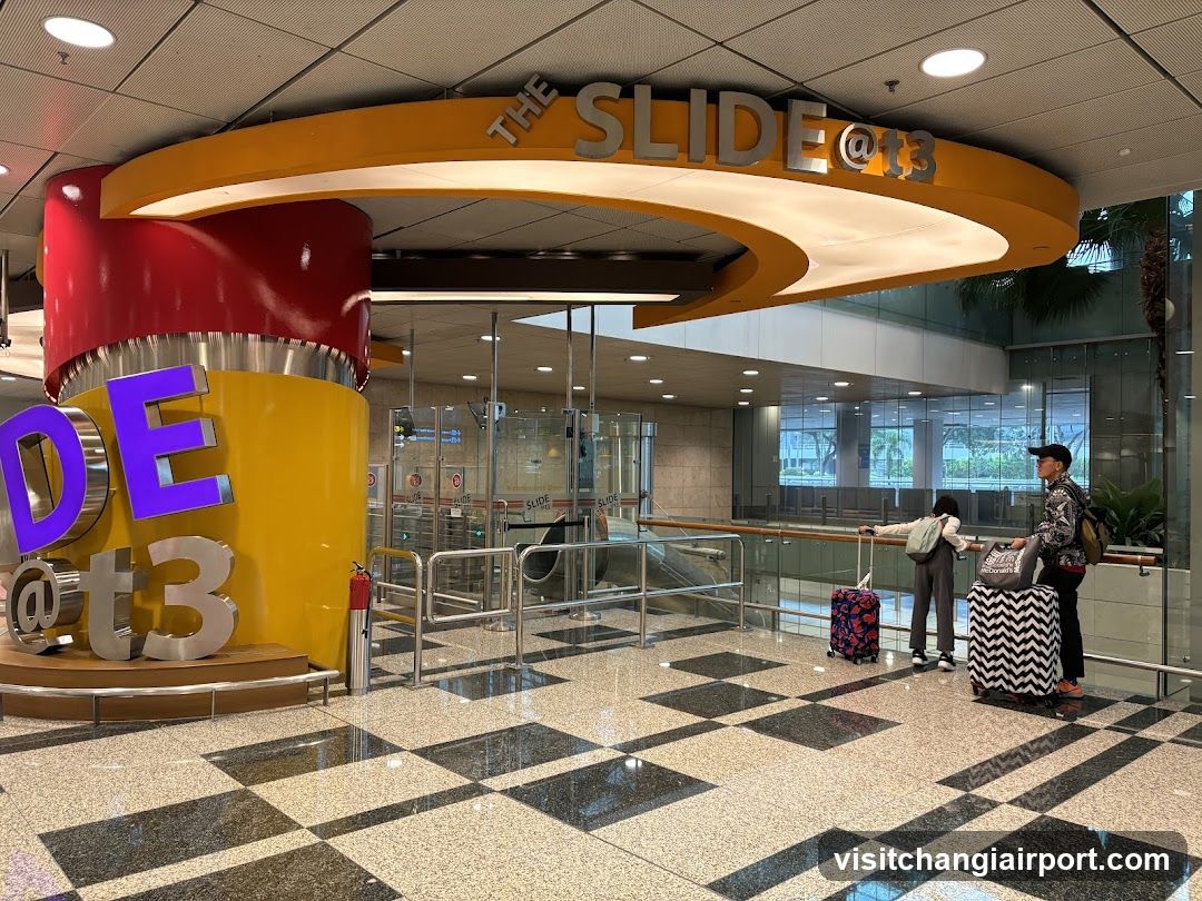 The Slide @ t3 Entrance
