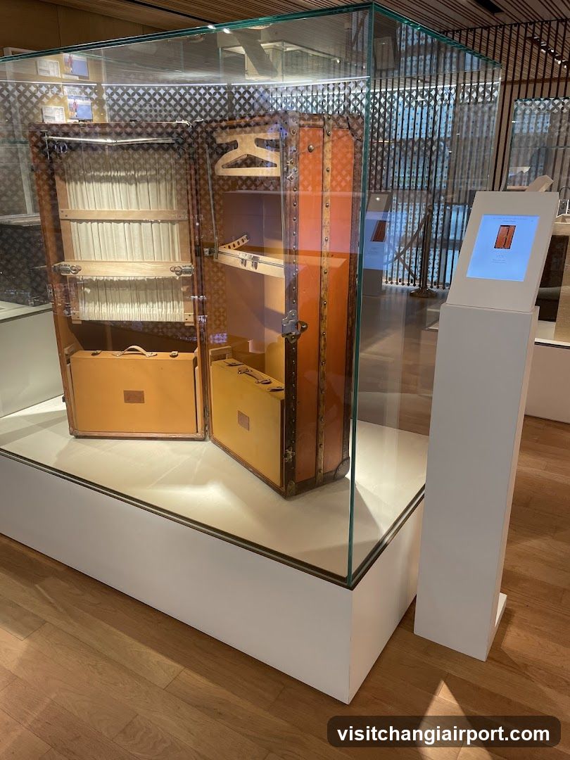 Luxury Luggage Display Case