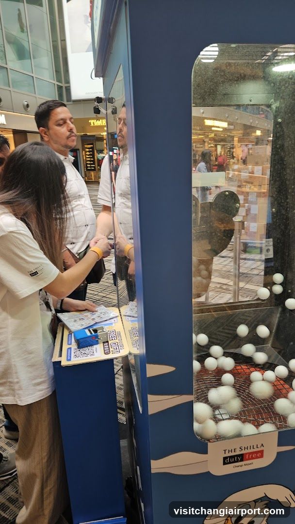 Claw Machine at The Shilla Duty Free