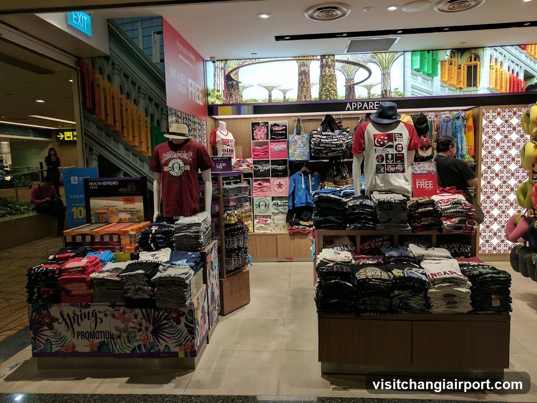 Apparel Store Interior Display