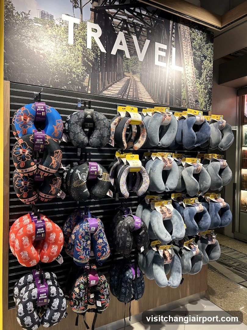 Travel Neck Pillow Display