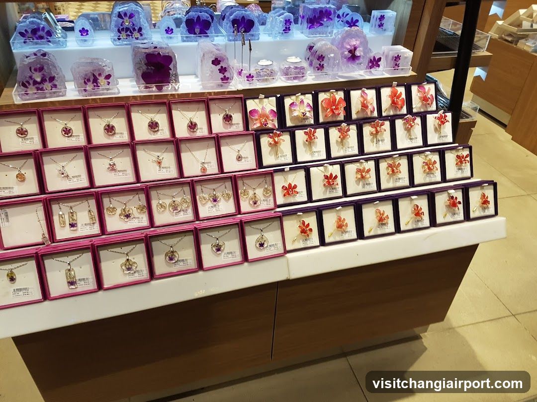 Orchid Jewelry Display